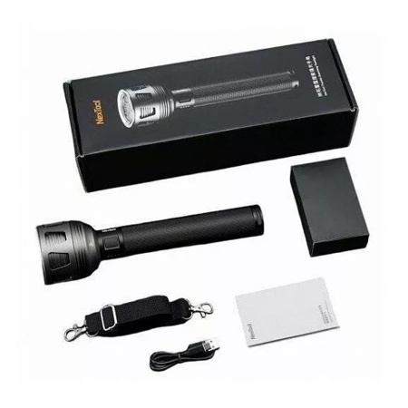 Фонарик NexTool Outdoor Strong Light Flashlight, черный